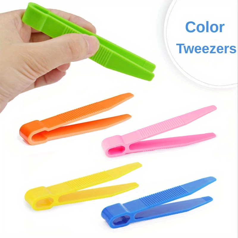 Planted Clip Tweezers - Conjunto de 5 Pinças de Plástico