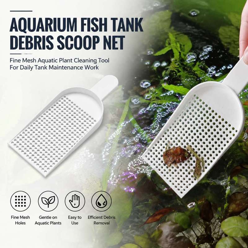 Aquarium Plant Utensils - Rede de Limpeza para Aquários com