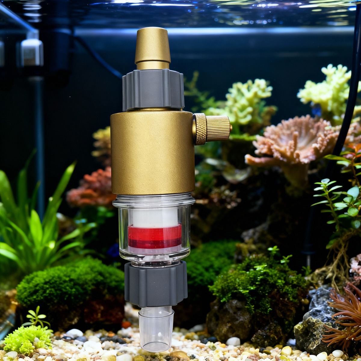 Aquarium Plant Utensils - Difusor Externo de CO2 QANVEE, Atomizador