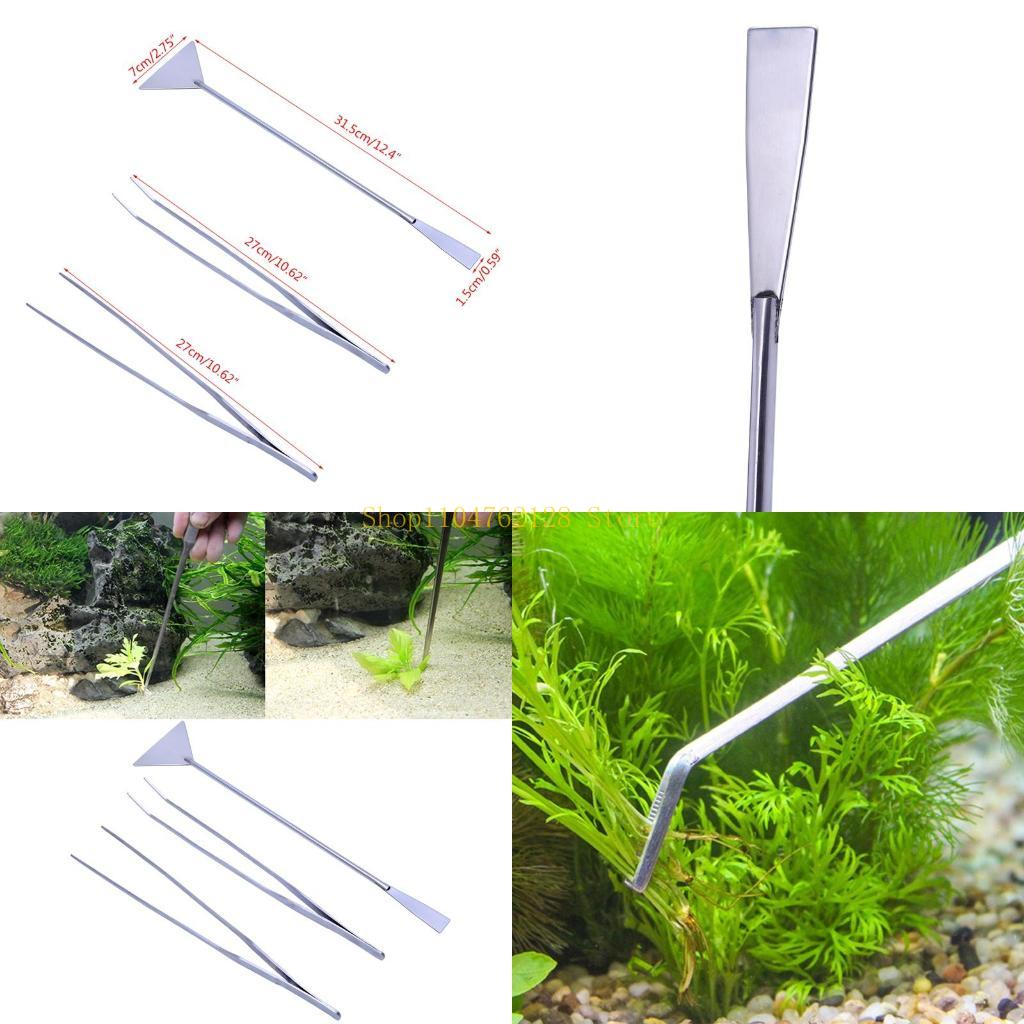 Planted Aquarium For Sale - ferramentas limpeza aço inoxidável, 3 pacotes,