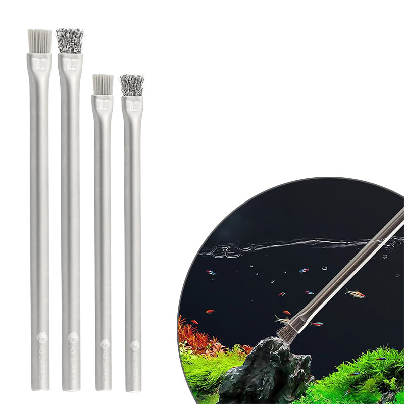 Aquarium Plant Utensils - Aquapro escova de limpeza de algas,