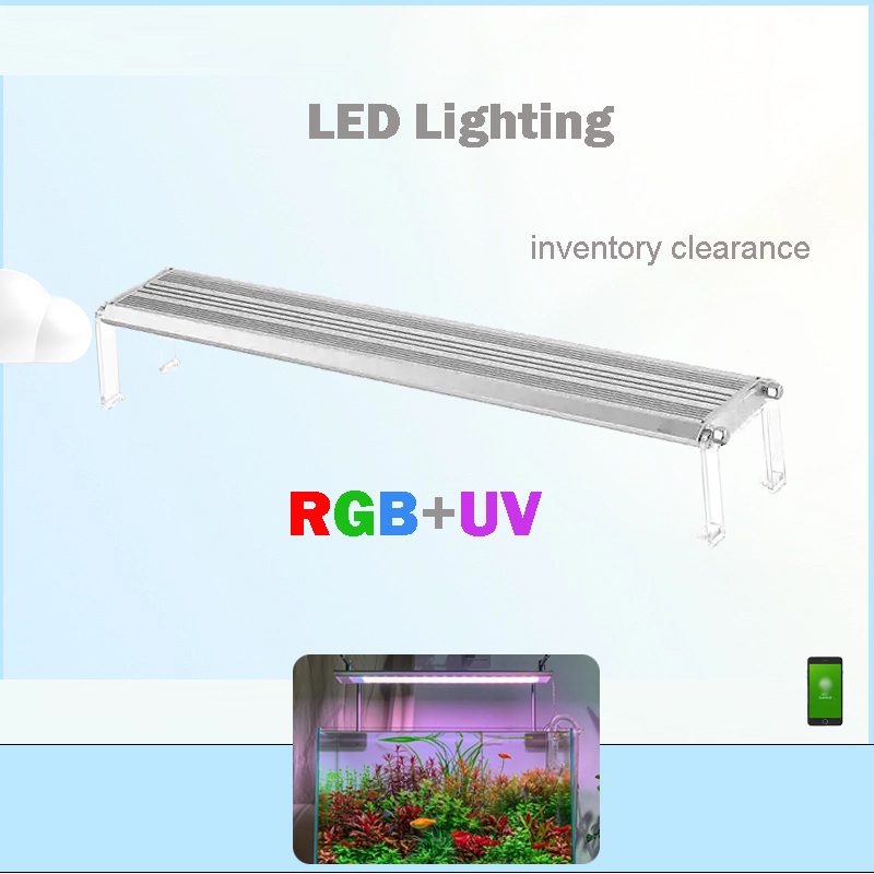 Planted Aquarium For Sale - Iluminação led 60cm 80cm 90cm rgb