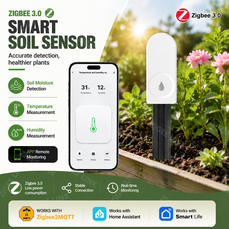 Tissue Culture Plant - Sensor de Umidade do Solo Zigbee