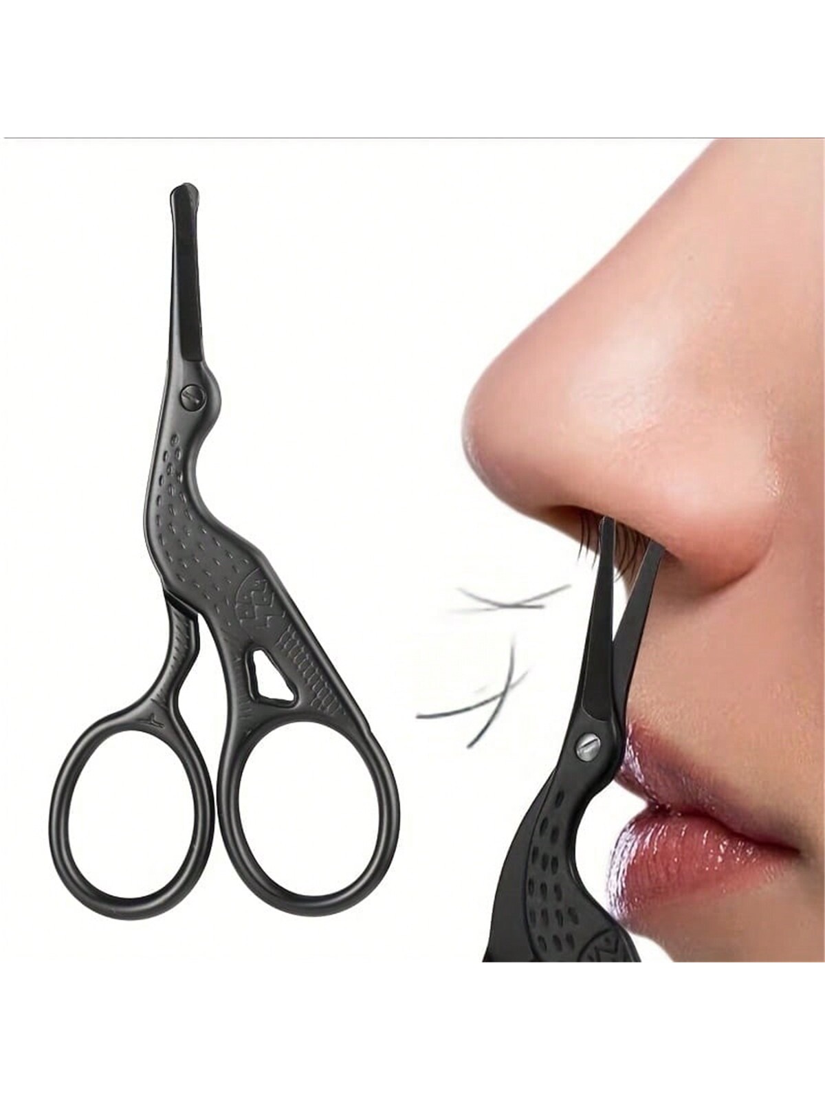 Trimming Scissor Set - Tesoura para Pelos do Nariz, Aparador