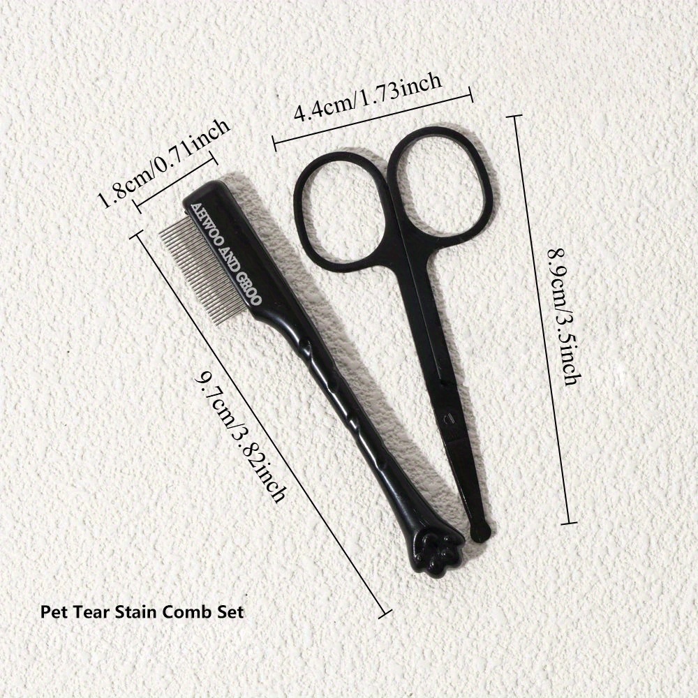 Conjunto de pente de limpeza f - Trimming Scissor Set avaliação e preço