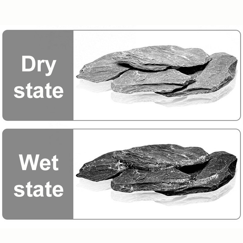 500g/1000g Lascas de Ardósia p - Planted Aquarium Hardscape avaliação e preço