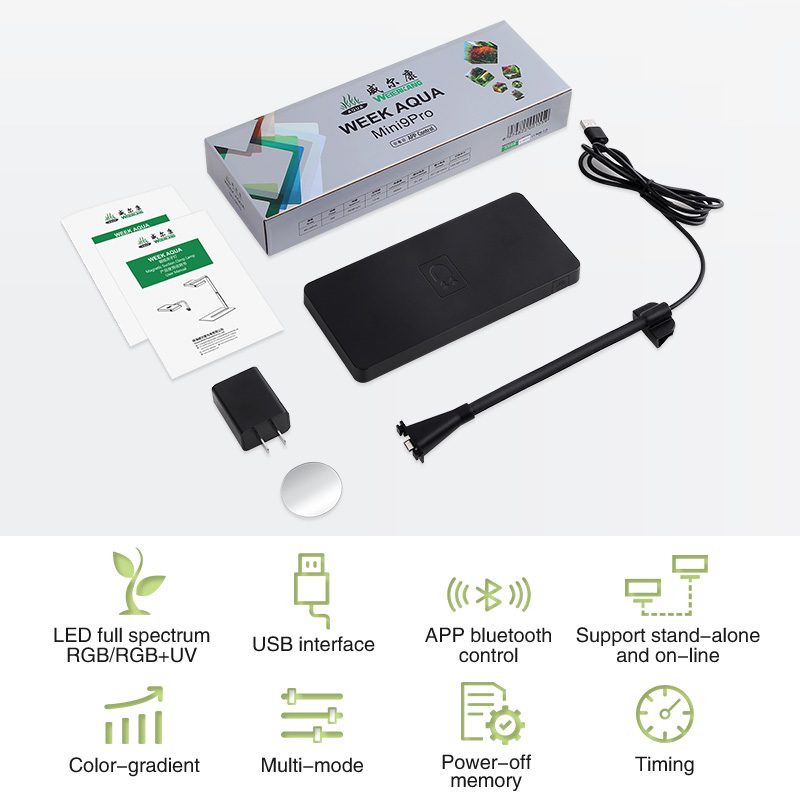 Luz de Terrário Mini9pro Nano  - Planted Aquarium For Sale avaliação e preço