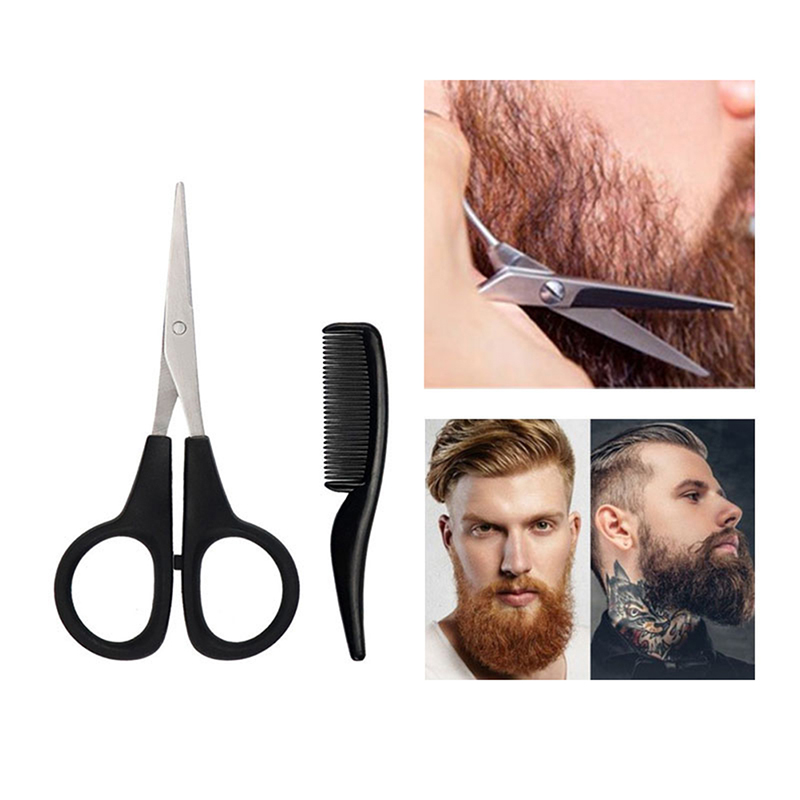 Novo Kit de Corte para Barba e - Trimming Scissor Set avaliação e preço