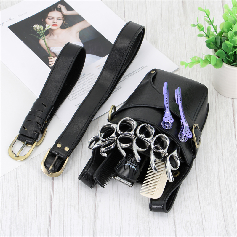 Multifuncional 1pc preto couro - Trimming Scissor Set avaliação e preço