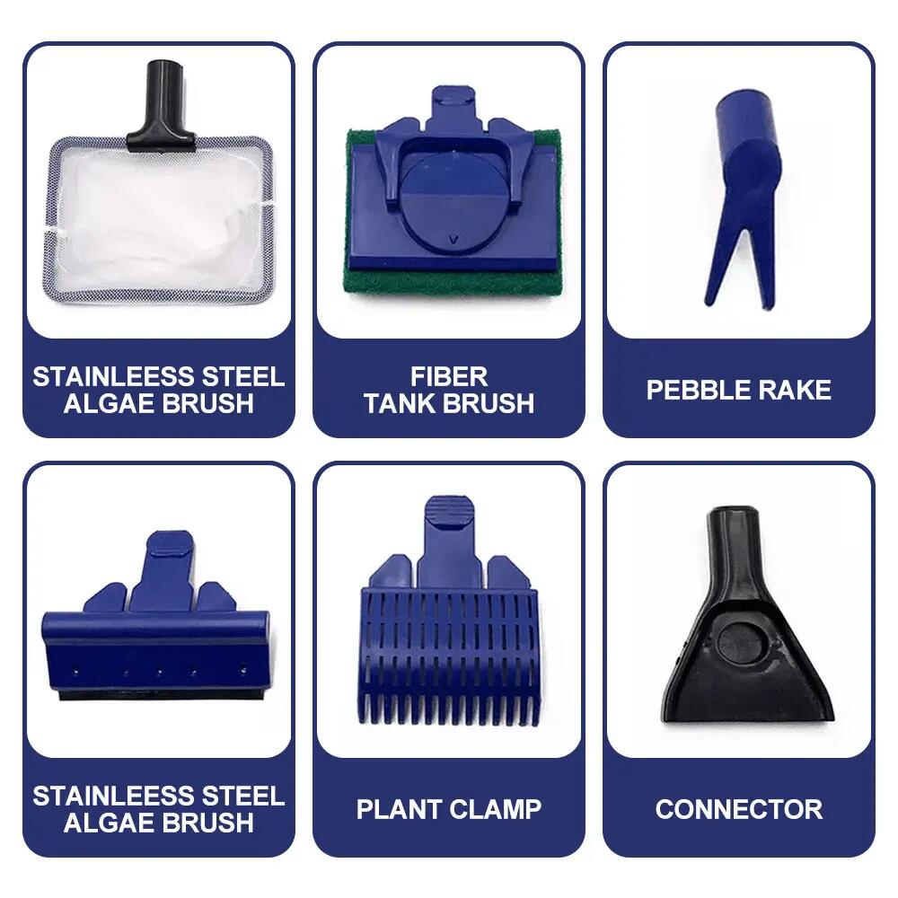 5 em 1 ferramenta de limpeza d - Aquarium Plant Utensils avaliação e preço