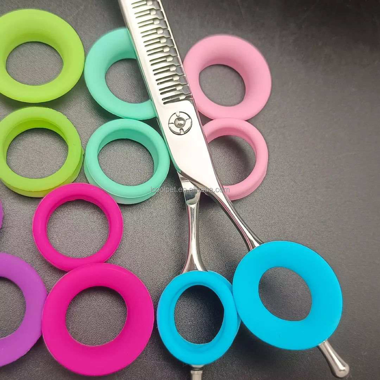 16 Pis Soft Glitter Cabelo Pet - Trimming Scissor Set avaliação e preço