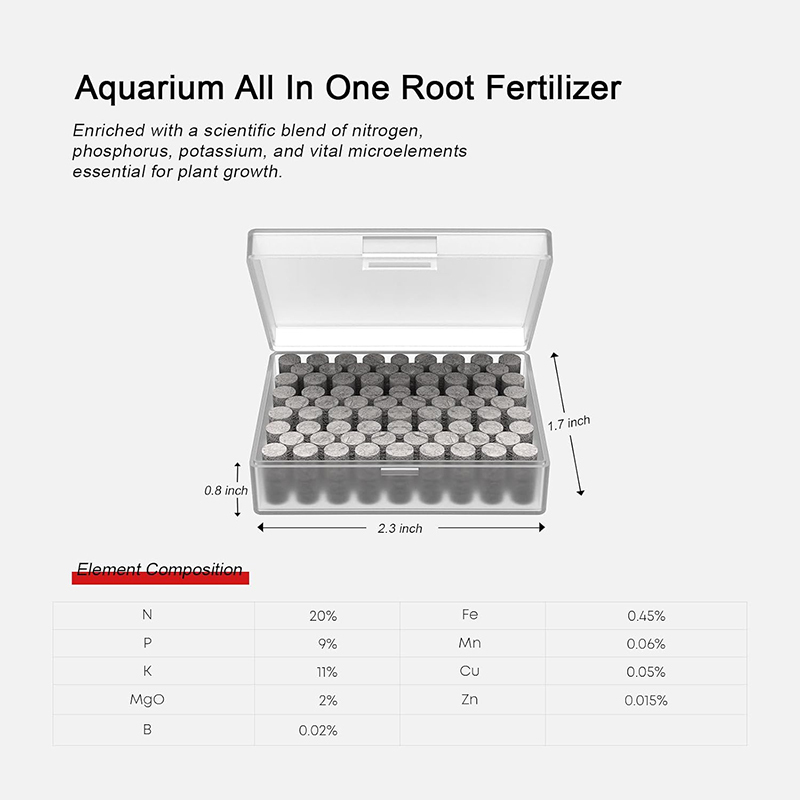 FZONE Root Tabs Fertilizante d - Aquarium Plant Root Fertilizer avaliação e preço